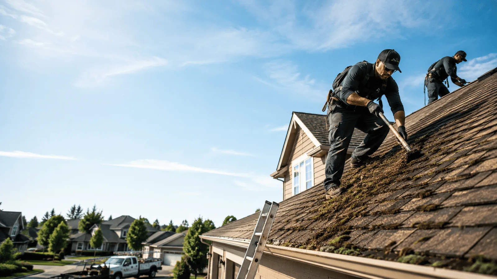 Roof Moss Removal in Kyle, TX near me